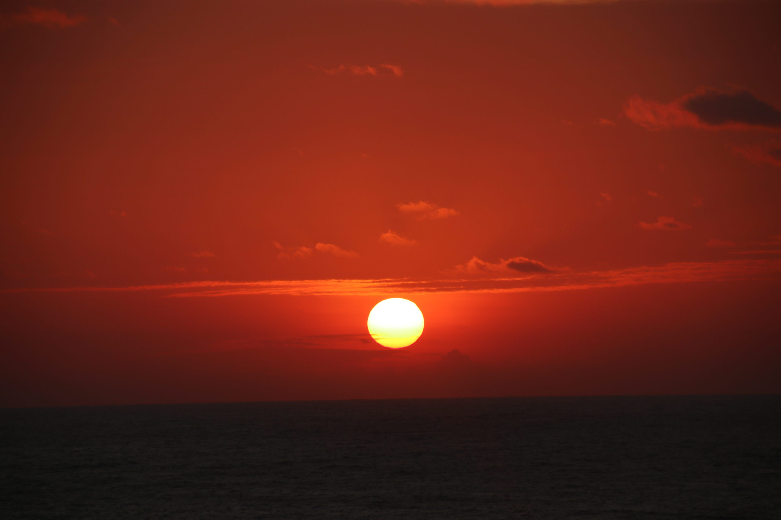 太平洋夕陽