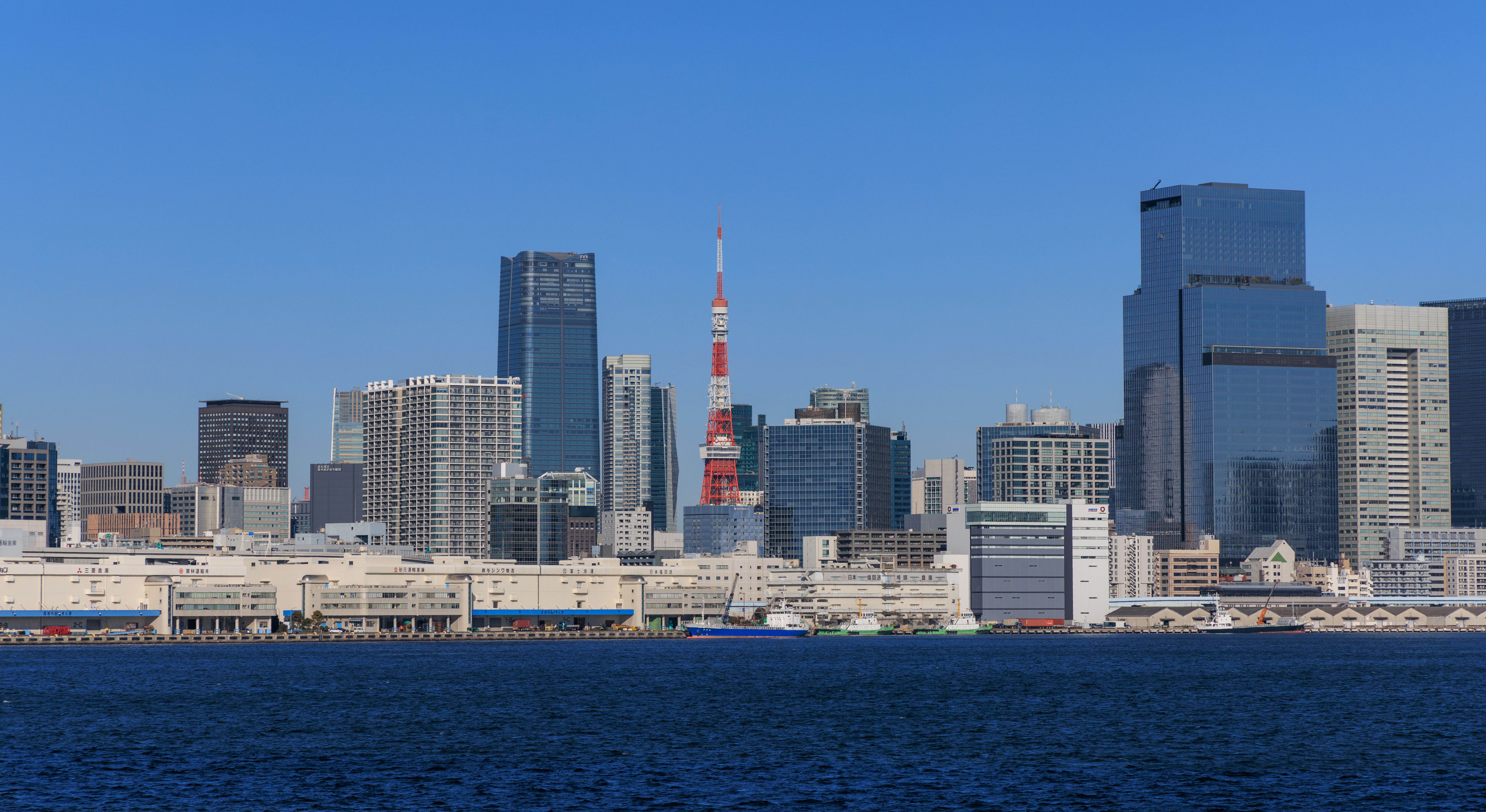 從海上看東京